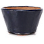 Round blue bonsai pot by Bonsai - 70 x 70 x 45 mm