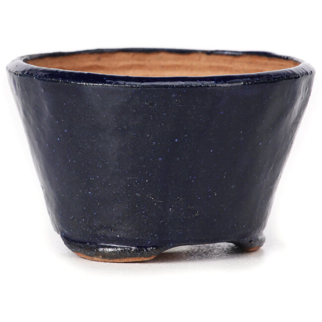 Pot à bonsaï rond bleu par Bonsai - 70 x 70 x 45 mm
