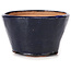 Round blue bonsai pot by Bonsai - 70 x 70 x 45 mm