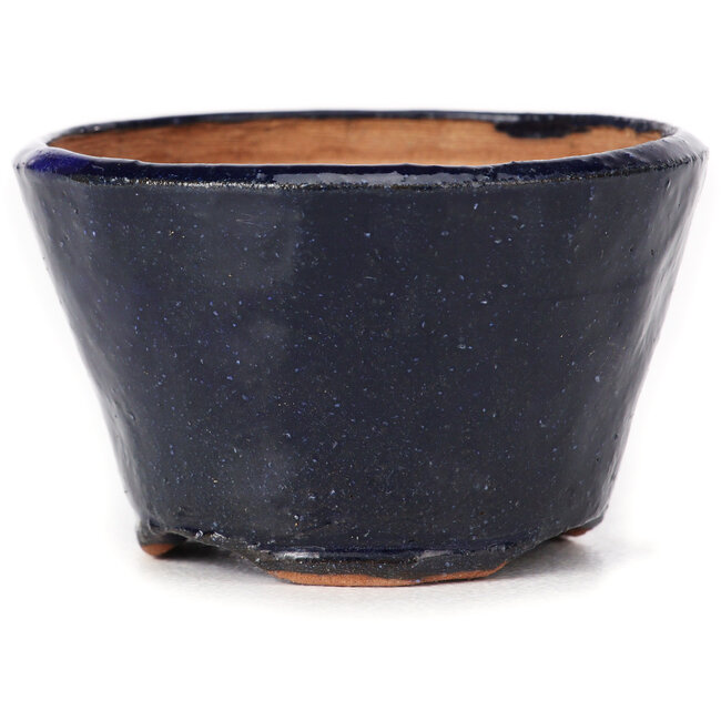 Pot à bonsaï rond bleu par Bonsai - 70 x 70 x 45 mm