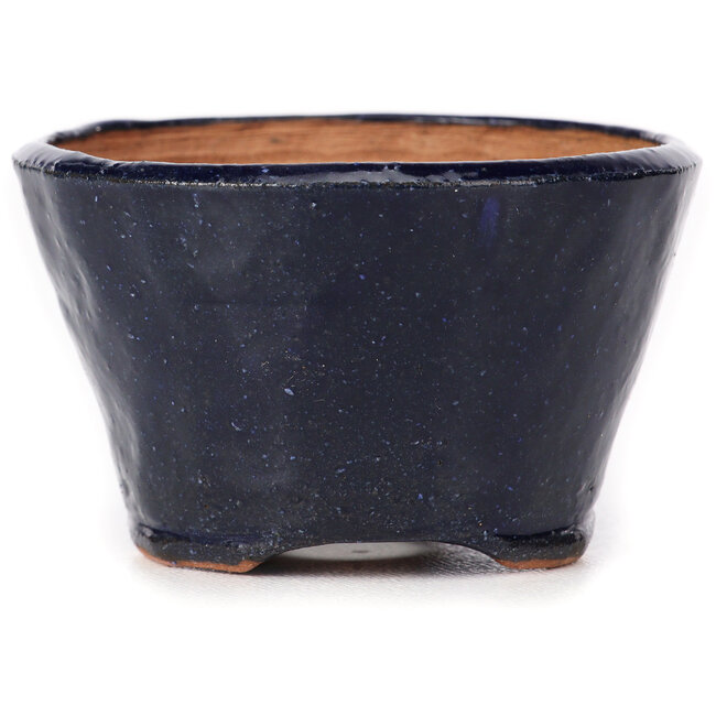 Runde blaue Bonsaischale von Bonsai - 70 x 70 x 45 mm
