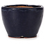 Round blue bonsai pot by Bonsai - 70 x 70 x 50 mm