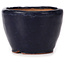 Round blue bonsai pot by Bonsai - 70 x 70 x 50 mm