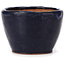 Round blue bonsai pot by Bonsai - 70 x 70 x 50 mm