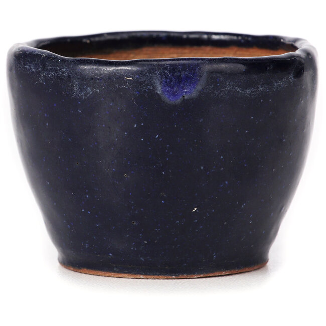 Runde blaue Bonsaischale von Bonsai - 70 x 70 x 50 mm