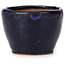 Maceta de bonsái redonda azul de Bonsai - 70 x 70 x 50 mm