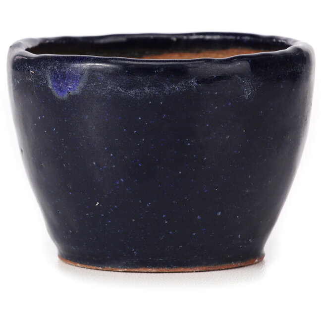 Round blue bonsai pot by Bonsai - 70 x 70 x 50 mm