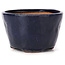 Vaso bonsai rotondo blu di Bonsai - 70 x 70 x 45 mm