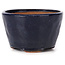 Maceta de bonsái redonda azul de Bonsai - 70 x 70 x 45 mm