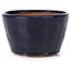 Round blue bonsai pot by Bonsai - 70 x 70 x 45 mm