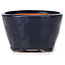 Round blue bonsai pot by Bonsai - 70 x 70 x 45 mm