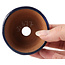 Vaso bonsai rotondo blu di Bonsai - 70 x 70 x 45 mm