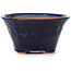 Round blue bonsai pot by Bonsai - 80 x 80 x 40 mm