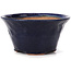 Round blue bonsai pot by Bonsai - 80 x 80 x 40 mm