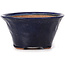 Round blue bonsai pot by Bonsai - 80 x 80 x 40 mm