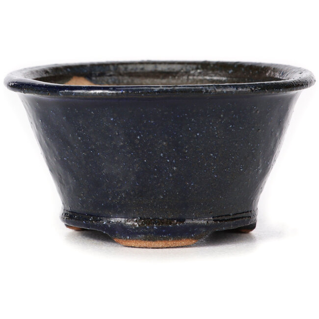 Round blue bonsai pot by Bonsai - 70 x 70 x 40 mm