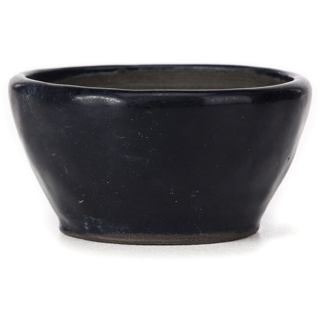 Maceta de bonsái redonda azul de Bonsai - 75 x 75 x 35 mm