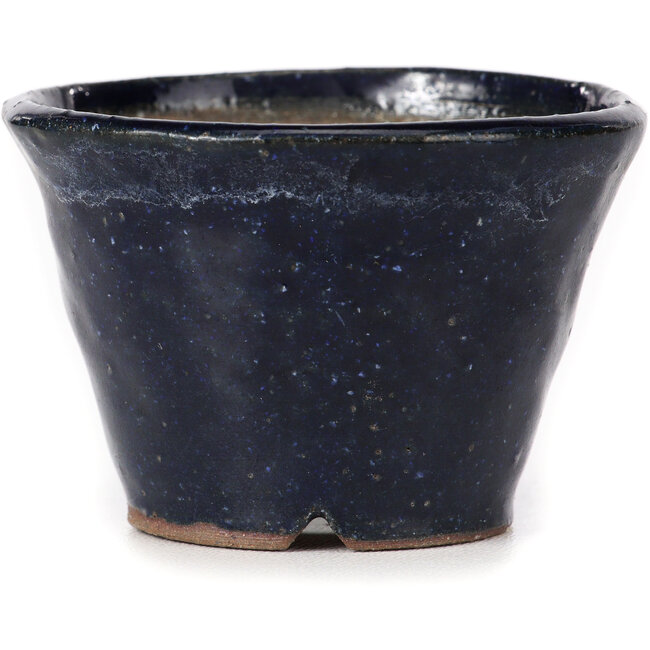 Vaso bonsai rotondo blu di Bonsai - 70 x 70 x 50 mm