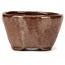 Runde rotbraune Bonsaischale von Bonsai - 70 x 70 x 40 mm
