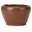 Pot à bonsaï rond brun rouge par Bonsai - 75 x 75 x 45 mm