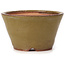 Round green and brown bonsai pot by Bonsai - 70 x 70 x 40 mm