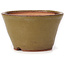 Vaso bonsai rotondo verde e marrone di Bonsai - 70 x 70 x 40 mm