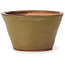 Vaso bonsai rotondo verde e marrone di Bonsai - 70 x 70 x 40 mm