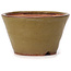 Vaso bonsai rotondo verde e marrone di Bonsai - 70 x 70 x 40 mm