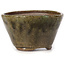 Pot à bonsaï rond vert par Bonsai - 75 x 75 x 45 mm