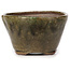 Round green bonsai pot by Bonsai - 75 x 75 x 45 mm