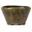 Round green bonsai pot by Bonsai - 75 x 75 x 45 mm