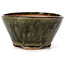 Round green bonsai pot by Bonsai - 80 x 80 x 45 mm