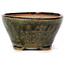 Ronde groene bonsai pot van Bonsai - 80 x 80 x 45 mm