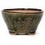 Round green bonsai pot by Bonsai - 80 x 80 x 45 mm