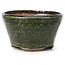 Round green bonsai pot by Bonsai - 70 x 70 x 40 mm