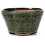 Pot à bonsaï rond vert par Bonsai - 70 x 70 x 40 mm