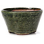 Round green bonsai pot by Bonsai - 70 x 70 x 40 mm