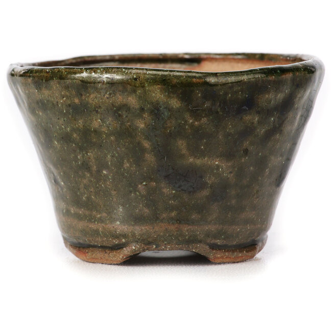 Runde grüne Bonsaischale von Bonsai - 70 x 70 x 45 mm