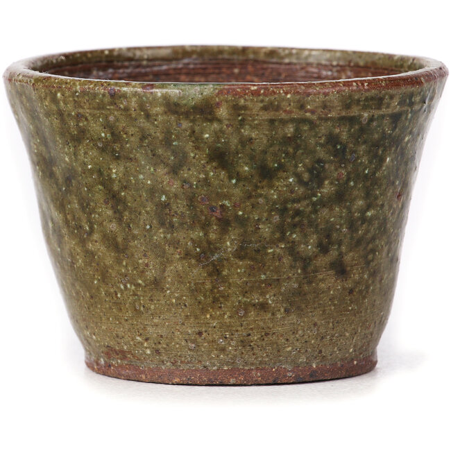 Vaso bonsai rotondo verde di Bonsai - 70 x 70 x 50 mm