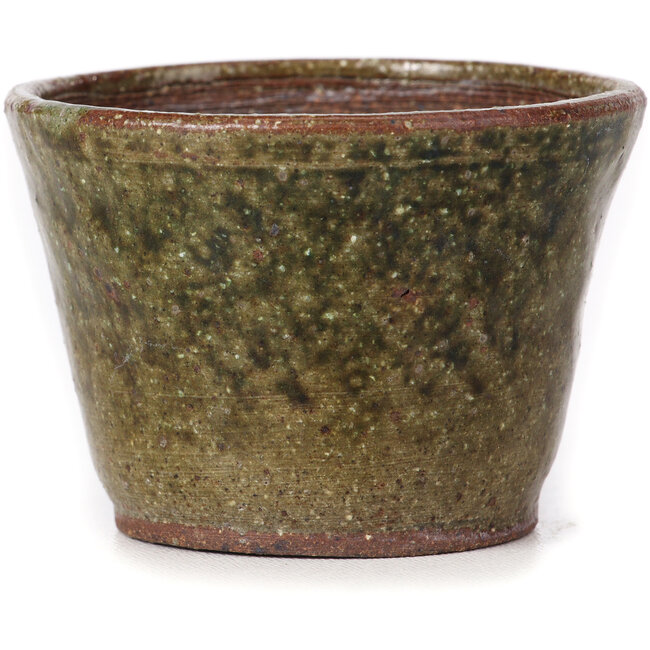 Pot à bonsaï rond vert par Bonsai - 70 x 70 x 50 mm