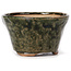 Pot à bonsaï rond vert par Bonsai - 75 x 75 x 45 mm