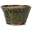 Pot à bonsaï rond vert par Bonsai - 75 x 75 x 45 mm