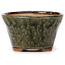 Pot à bonsaï rond vert par Bonsai - 75 x 75 x 45 mm