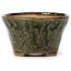 Round green bonsai pot by Bonsai - 75 x 75 x 45 mm