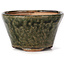 Pot à bonsaï rond vert par Bonsai - 75 x 75 x 45 mm