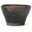 Ronde groene bonsai pot van Bonsai - 70 x 70 x 45 mm