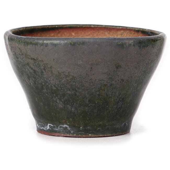 Pot à bonsaï rond vert par Bonsai - 70 x 70 x 45 mm