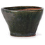 Vaso bonsai rotondo verde di Bonsai - 70 x 70 x 45 mm