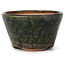 Round green bonsai pot by Bonsai - 70 x 70 x 45 mm