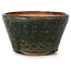 Vaso bonsai rotondo verde di Bonsai - 70 x 70 x 45 mm